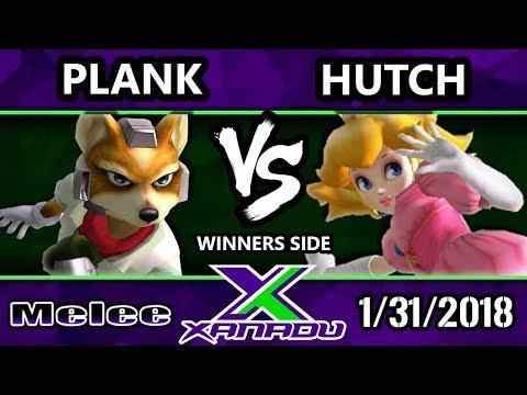 S@X 239 Melee - Plank (Fox) Vs. Hutch (Peach) - Smash Melee Winners Bracket - SSBM