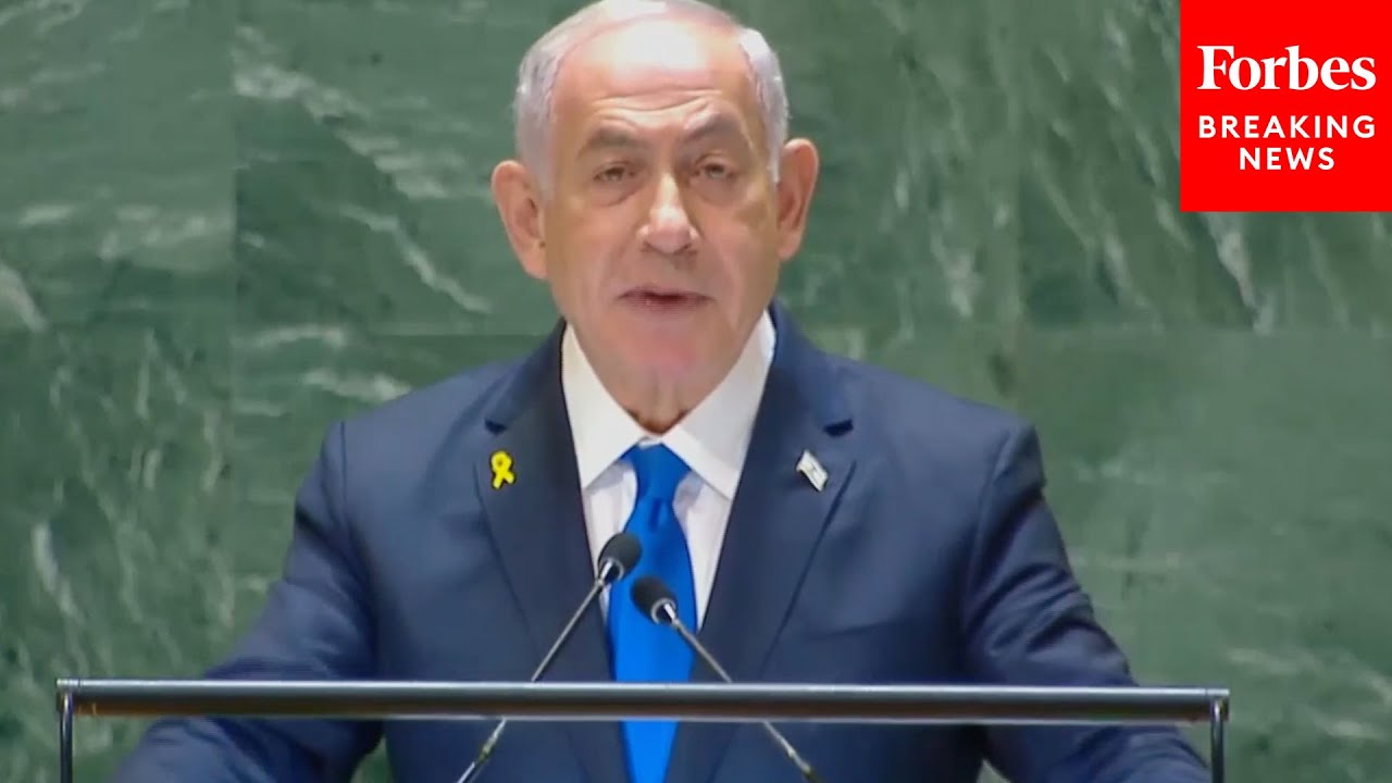 BREAKING NEWS: Israel's Netanyahu Issues Clear Warning To Iran In Remarks To UN General Assembly