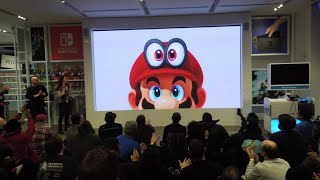 Super Mario Odyssey Reveal Live Reactions at Nintendo NY [Nintendo Switch Presentation 2017]