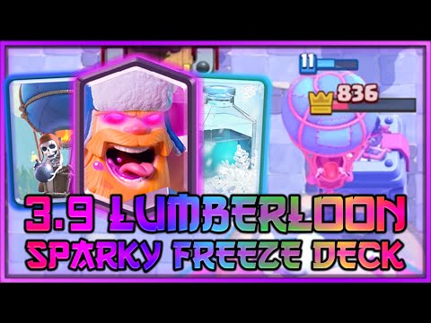 LUMBERLOON SPARKY FREEZE ❄️ (Clash Royale | Season 30)