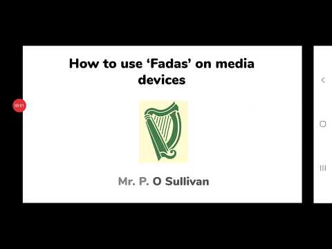 Fadas - how to get them on media devices