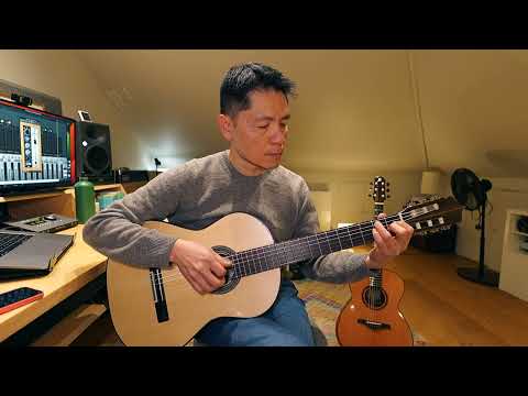 How to play 24-25 by Kings of Convenience - Guitar Tutorial (Nylon String/Eirik's Part)