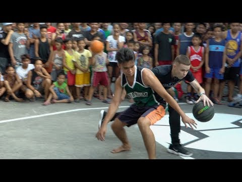 Professor Wrecks Ankles in Philippines Hood