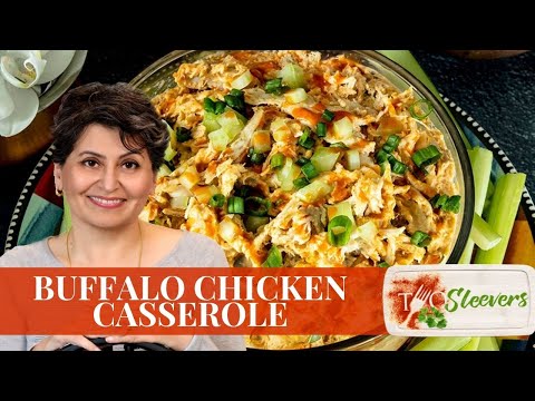 Keto Buffalo Chicken Casserole
