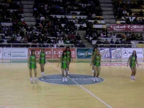 Cheerleaders C.B. Peñas Huesca 21-01-11