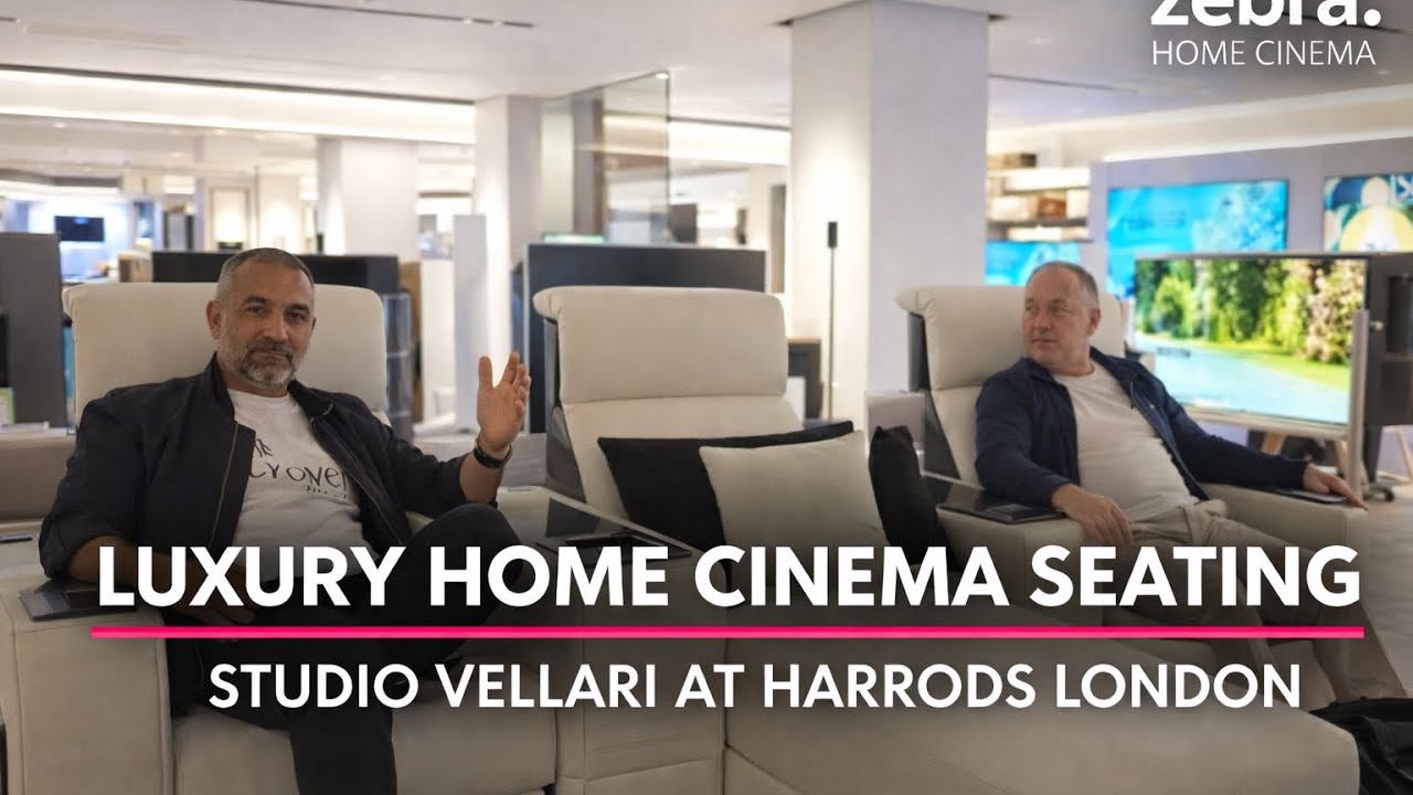 Studio Vellari Seating: Luxury Cinema Chairs