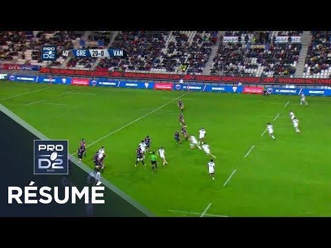 PRO D2 - Résumé Grenoble-Vannes: 58-28 - J9 - Saison 2017/2018