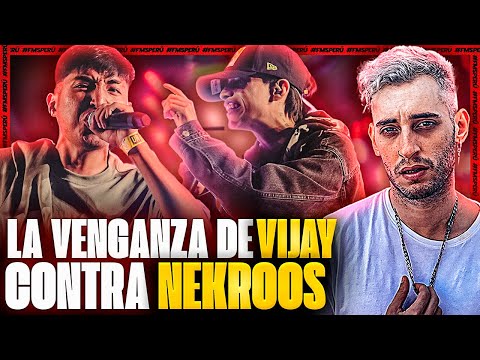 VIJAY GOD MODE 🐈 BLON REACTS TO NEKROOS VS VIJAY | FMS PERU