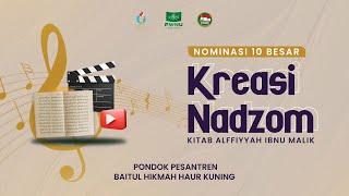 Kreasi Nadzom Pondok Pesantren Baitul Hikmah Haur Kuning | Nominasi 10 Besar