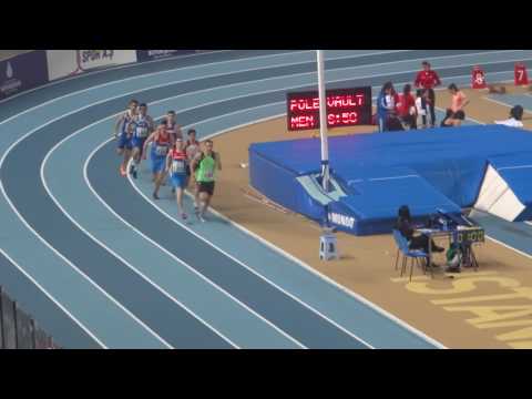 800m [M], Marino Bloudek i Sven Cepuš - Prvenstvo Balkana u dvorani za juniore i juniorke 2017