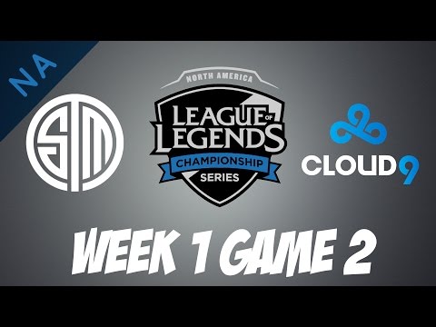 TSM vs Cloud9 | Game 2 | HIGHLIGHTS | NA LCS Spring Split 2017