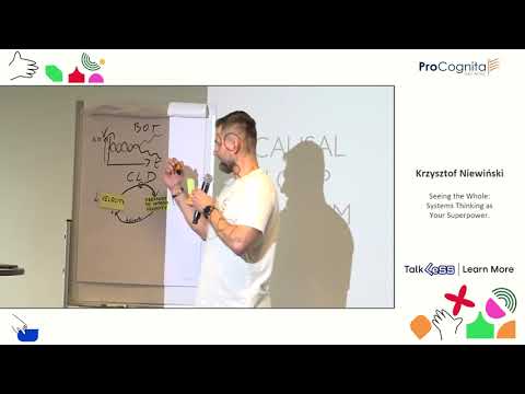 Talk LeSS 2023 | Krzysztof Niewinski | Seeing the Whole: Systems Thinking as Your Superpower.