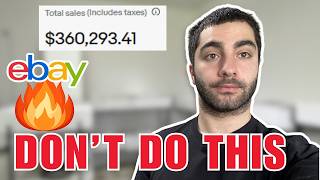 Do Not Make This MISTAKE As An eBay Seller