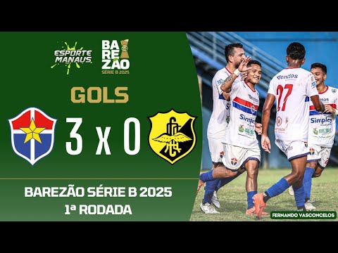FAST CLUBE 3 X 0 CLIPPER | GOLS | 1ª RODADA DO BAREZÃO SÉRIE B 2025