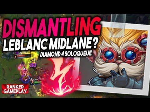 HOW TO BEAT A DIAMOND LEBLANC AS HEIMERDINGER? A RANKED HEIMERDINGER GUIDE - League of Legends