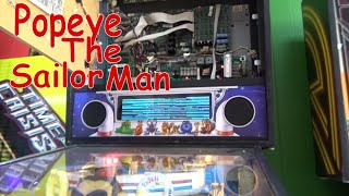 Bally Made a POPEYE THE SAILOR MAN Pinball Machine, Let's Fix It..... - COLOR DMD Problems?