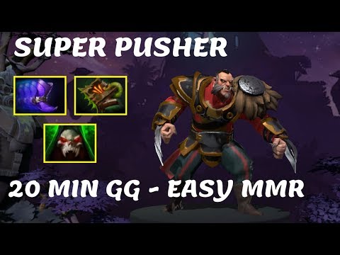 No[one] (smurf) Lycan - SUPER PUSHER 20 MIN GG With 13K Damage on Building Dota 2 7.22g