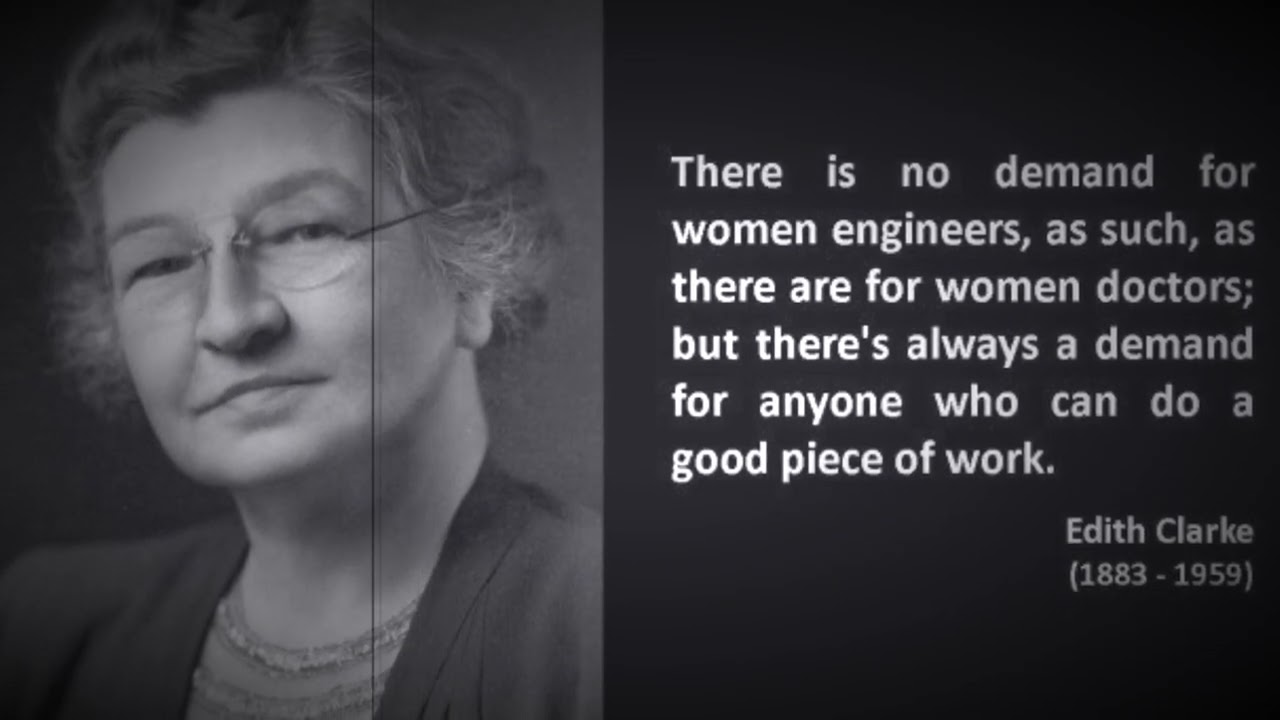 D-21 - Edith Clarke; The World's First Female Electrical Engineer