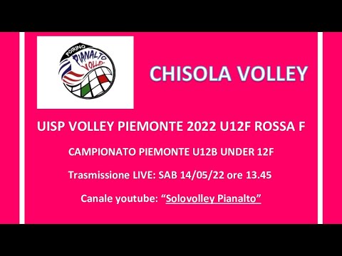 PIANALTO U12F ROSSA - CHISOLA _ UISP Volley Campionato Piemonte 2022 Under 12 Femm