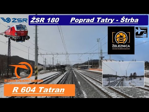 Cabview ► Aktuálne rekonštruovaný úsek 🚧 ► Poprad Tatry - Štrba ► December 2021