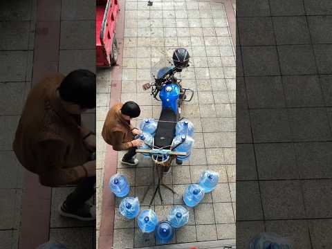 How to adjust water bottle on 2 wheeler #shortsvideo