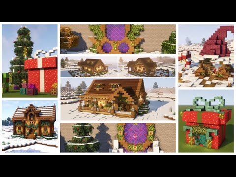Mind-Blowing Christmas Minecraft Builds by Eli