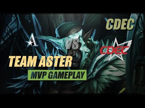 Dota Tournament: Team Aster vs CDEC  MVP Gameplay