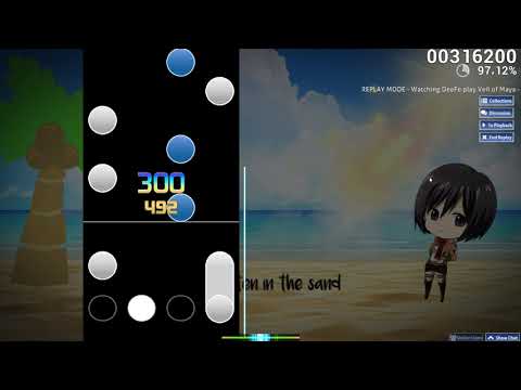 osu!mania Mikasa - Veil of Maya