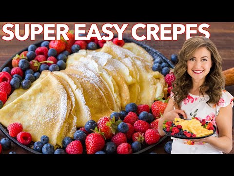 How to make Crepes | Easy Crepe Recipe