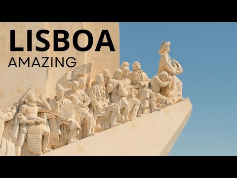 LISBOA en 4K | Una de las Ciudades Más Bonitas de Europa Desde el Aire Dron + Recorrido Total. -…