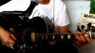 I Am The Walrus ("No You´re Not!" said Little Nicola) ~ The Beatles ((°J°)) ~ Epiphone EJ-200CE BK