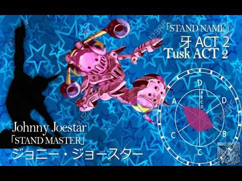 JOJO'S PART 7 : STEEL BALL RUN「STAND STATS THE REFENCE SONG」