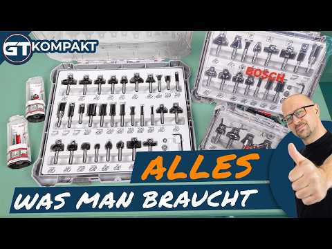 Mach mehr aus deiner Fräse: Die vielseitigen Fräser von Bosch