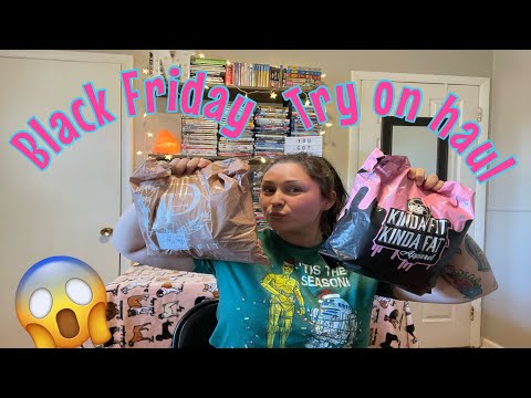 BLACK FRIDAY TRY ON HAUL | KINDA FIT KINDA FAT & DIOSA FIT
