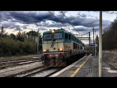 E656.560 + INVIO DEMOLENDI E656.605+Pilota Gallinari+2 vetture PR da Napoli C.le a Bari Lamasinata