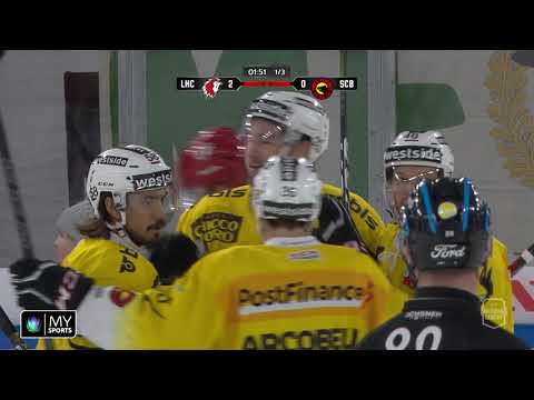 Lausanne HC - CP Berne 4-1 (3-1; 0-0; 1-0)