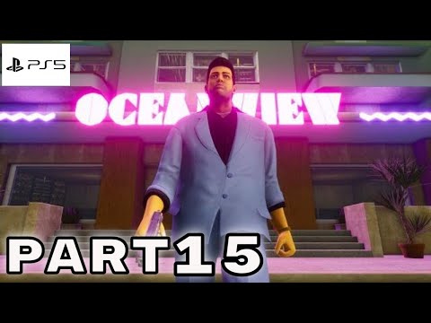 GTA VICE CITY DEFINITIVE EDITION PS5 WALKTHROUGH GAMEPLAY PART 15` - (GTA Trilogy Remastered)