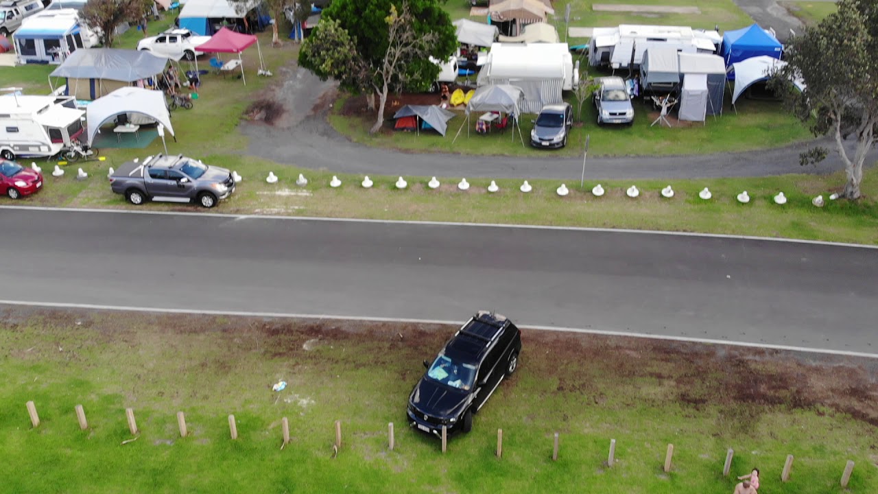 Take in sweeping views of Lake Ainsworth from above.