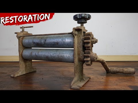 Restoration Of A Rusted Pasta Cylinder