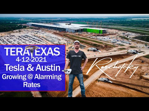 #GigaTexas #TeraTexas #Cybertruck Tesla 4680 GigaFactory: Tesla and Austin Growing at Alarming Rate