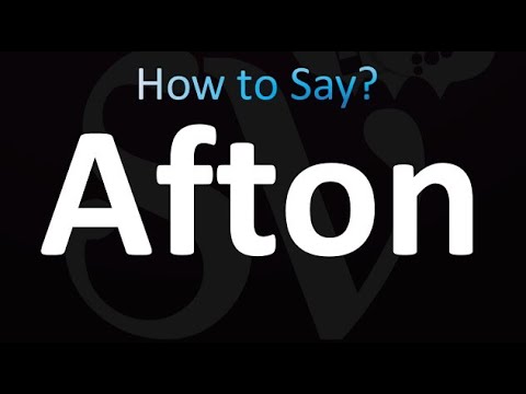 How to Pronounce Afton (correctly!)
