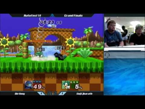Natufest VI Top 16 Grand FInals - Dirtboy (Squirtle) vs. Solharath (Sonic)
