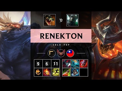 Renekton Top vs Mordekaiser - TW Grandmaster Patch 25.15