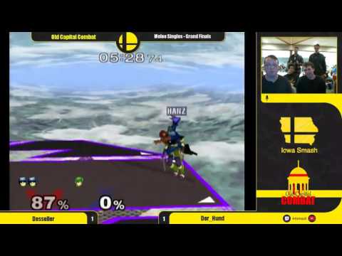 OCC Melee Singles - Grand Finals - Desseler (Captain Falcon) vs Der_Hund (Marth)