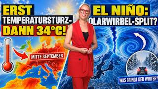 Jetzt Wettersturz, dann wieder 34 °C – droht durch El Niño ein Polarwi