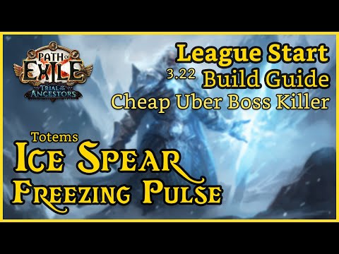 Ice Spear Freezing Pulse Totems League Start Build Guide for 3.22