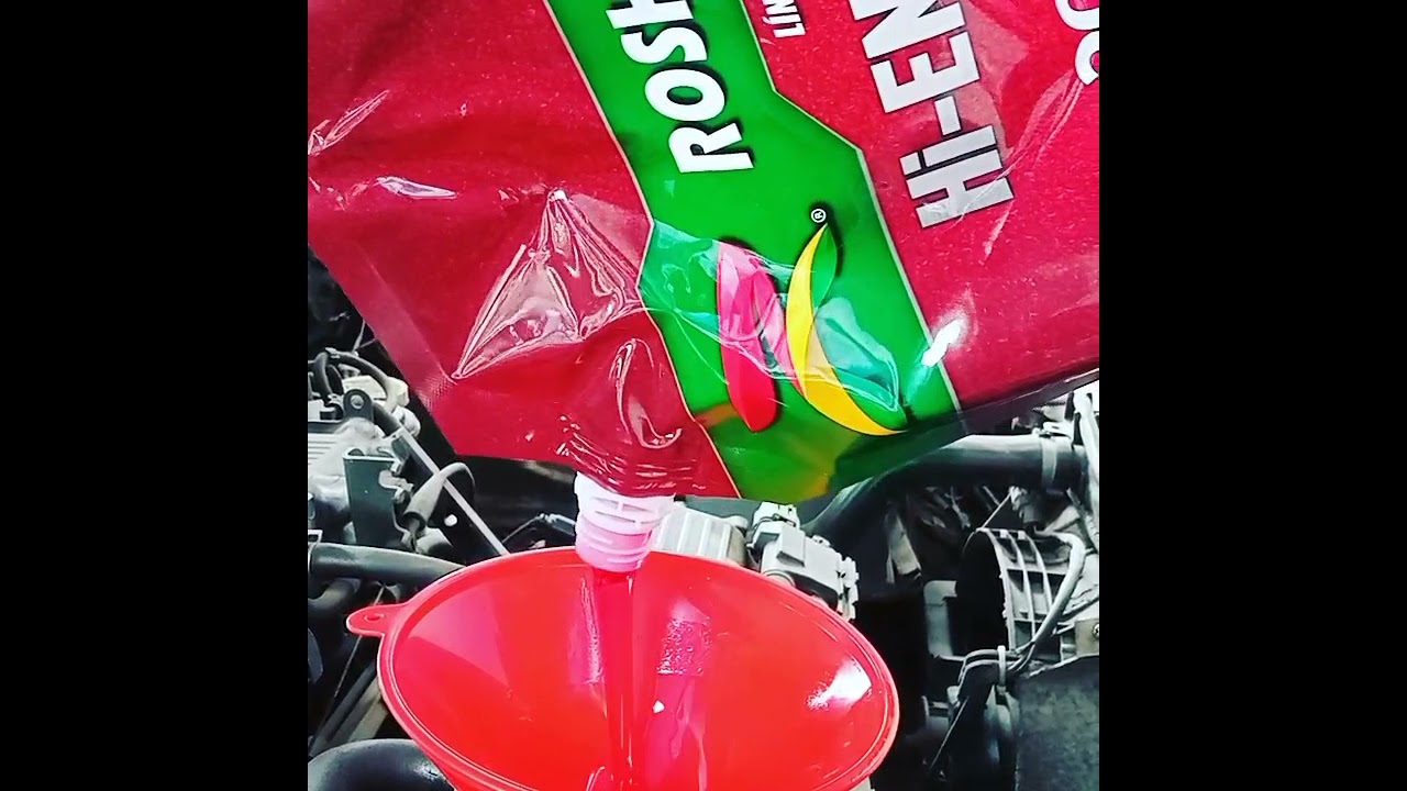 cambio de aceite y filtro con roshfrans