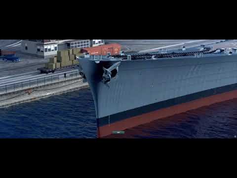 World of Warships Puerto Rico Build Side view