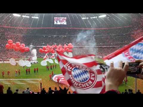 Südkurve München,FC Bayern Meisterfeier 2015/2016