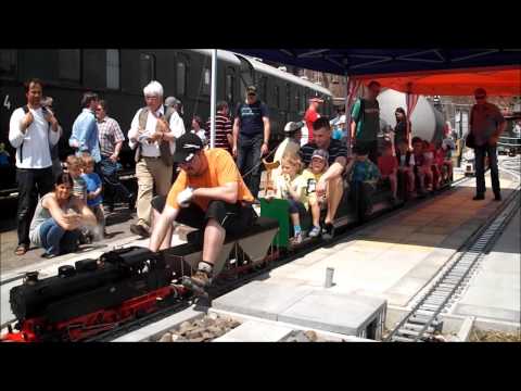 2013 Sommerfest 5 Zoll Bahn Koblenz (Mitfahreisenbahn / Gartenbahn / Dampfbahn) im DB-Museum Koblenz